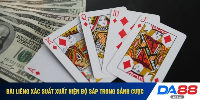 Bài Liêng DA88 - Vận Hành Sảnh Cược Giúp Thâu Tóm Hũ Thưởng 2 Bài liêng xác suất xuất hiện bộ sáp trong sảnh cược