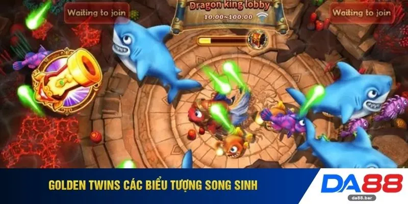 Golden Twins DA88 - Nhân Thưởng Đột Phá Chinh Phục Quỹ Vàng 2 Golden Twins các biểu tượng song sinh