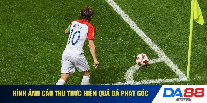 Kèo Phạt Góc - Top Chiến Thuật Cá Cược Góc Luôn Thắng 2026 2 Hình ảnh cầu thủ thực hiện quả đá phạt góc