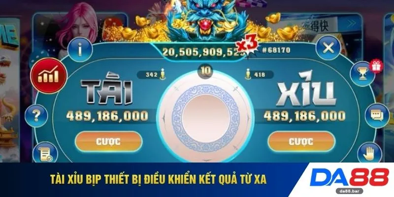 Tài Xỉu Bịp DA88 - Nhận Biết Cạm Bẫy Để Tránh Mất Tiền Oan 2 Tài xỉu bịp thiết bị điều khiển kết quả từ xa